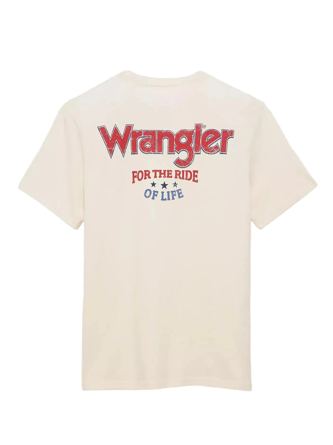 Wrangler - Mens Cream The Ride Tee