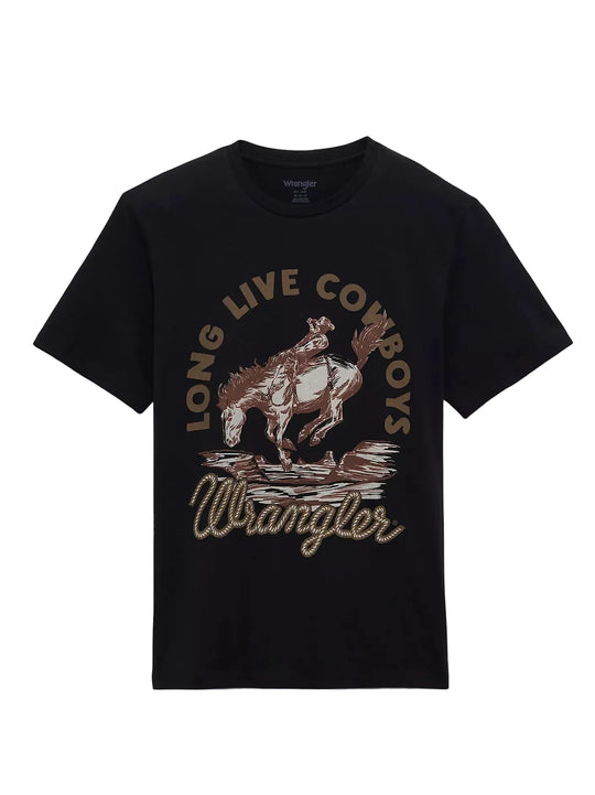 Wrangler - Unisex Sepia Cowboy Tee