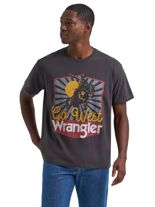 Wrangler - Unisex Sunrise Cowboy Tee