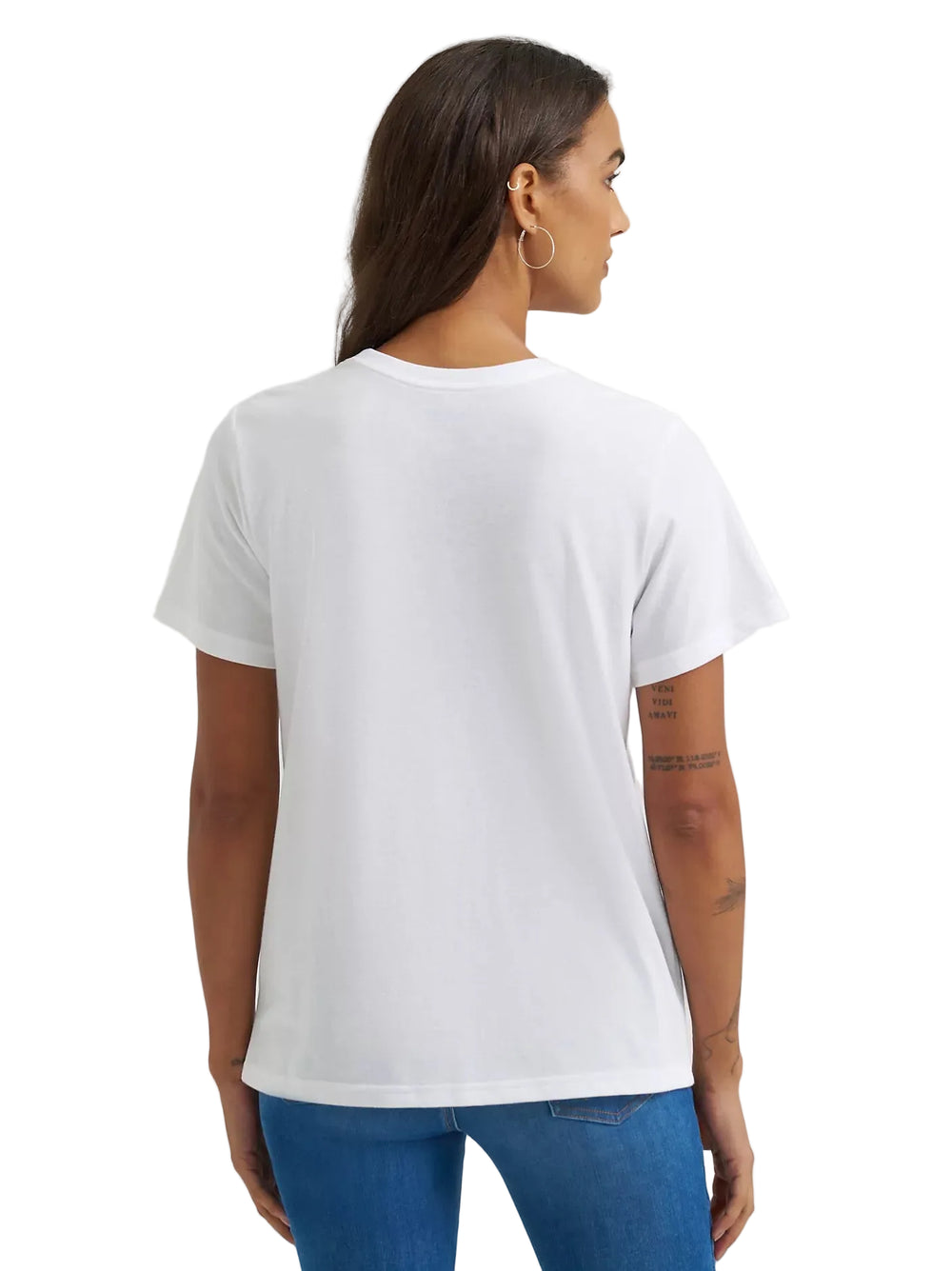 Wrangler - Womens Long Live Cowgirls Tee