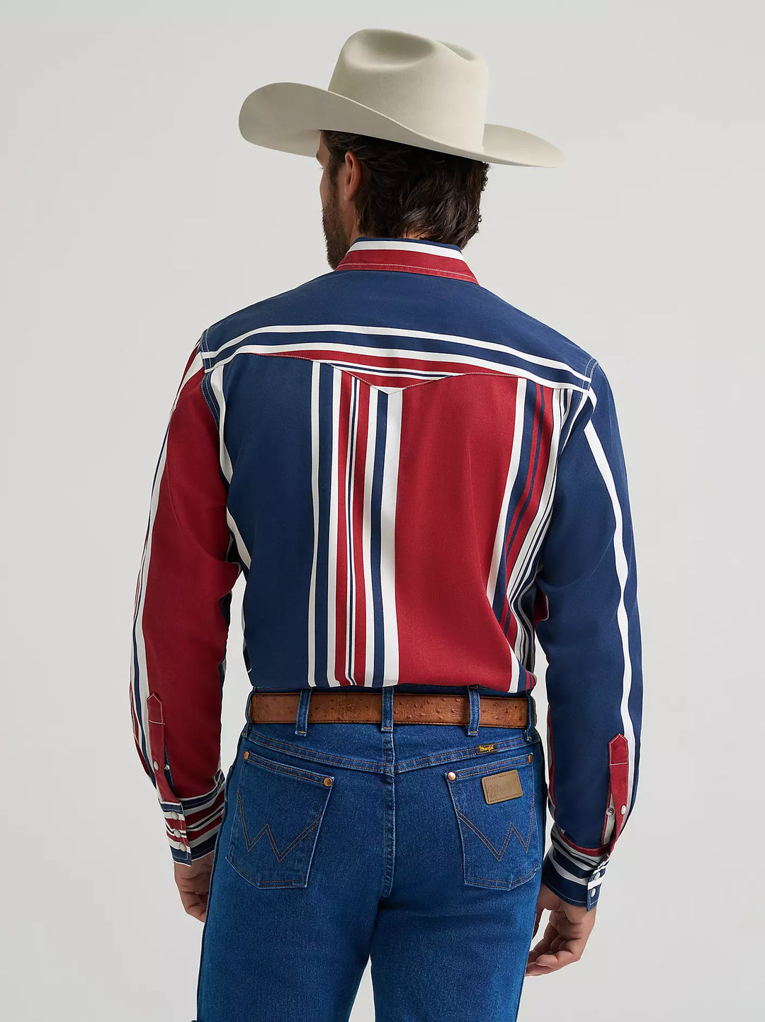 Wrangler - Men's Americana Vintage Inspired Arena Shirt
