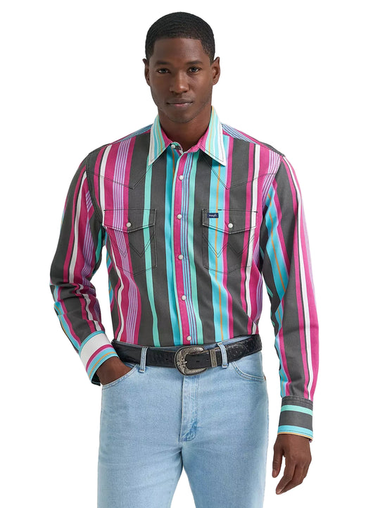 Wrangler - Men's Desert Brushpopper Arena Shirt