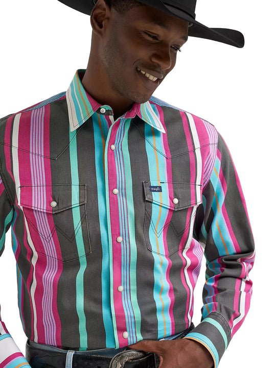 Wrangler - Men's Desert Brushpopper Arena Shirt
