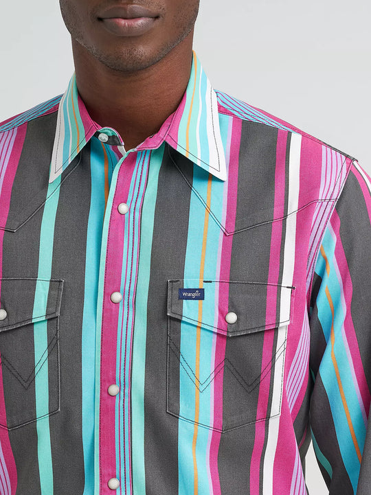Wrangler - Men's Desert Brushpopper Arena Shirt