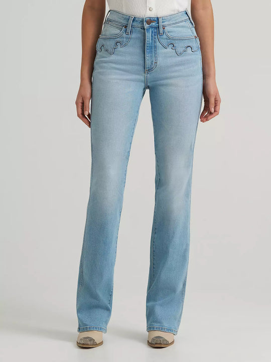 Wrangler - Womens Aubrielle Bailey Bootcut Jeans
