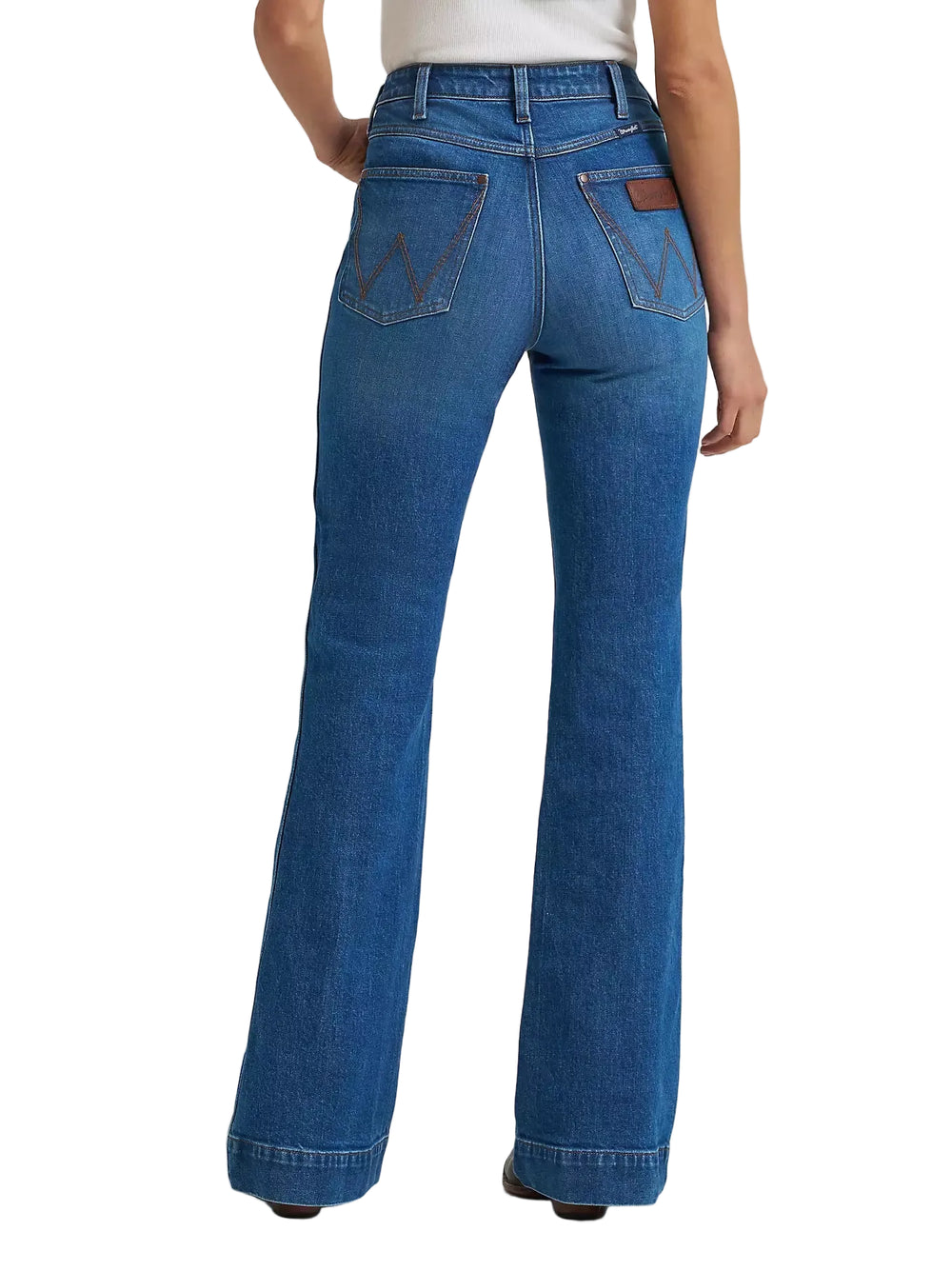 Wrangler - Women's Retro Bailey Trouser High Rise Mina Jeans