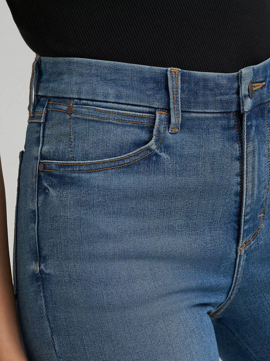 Wrangler - Womens Lara High Rise Flare Jeans