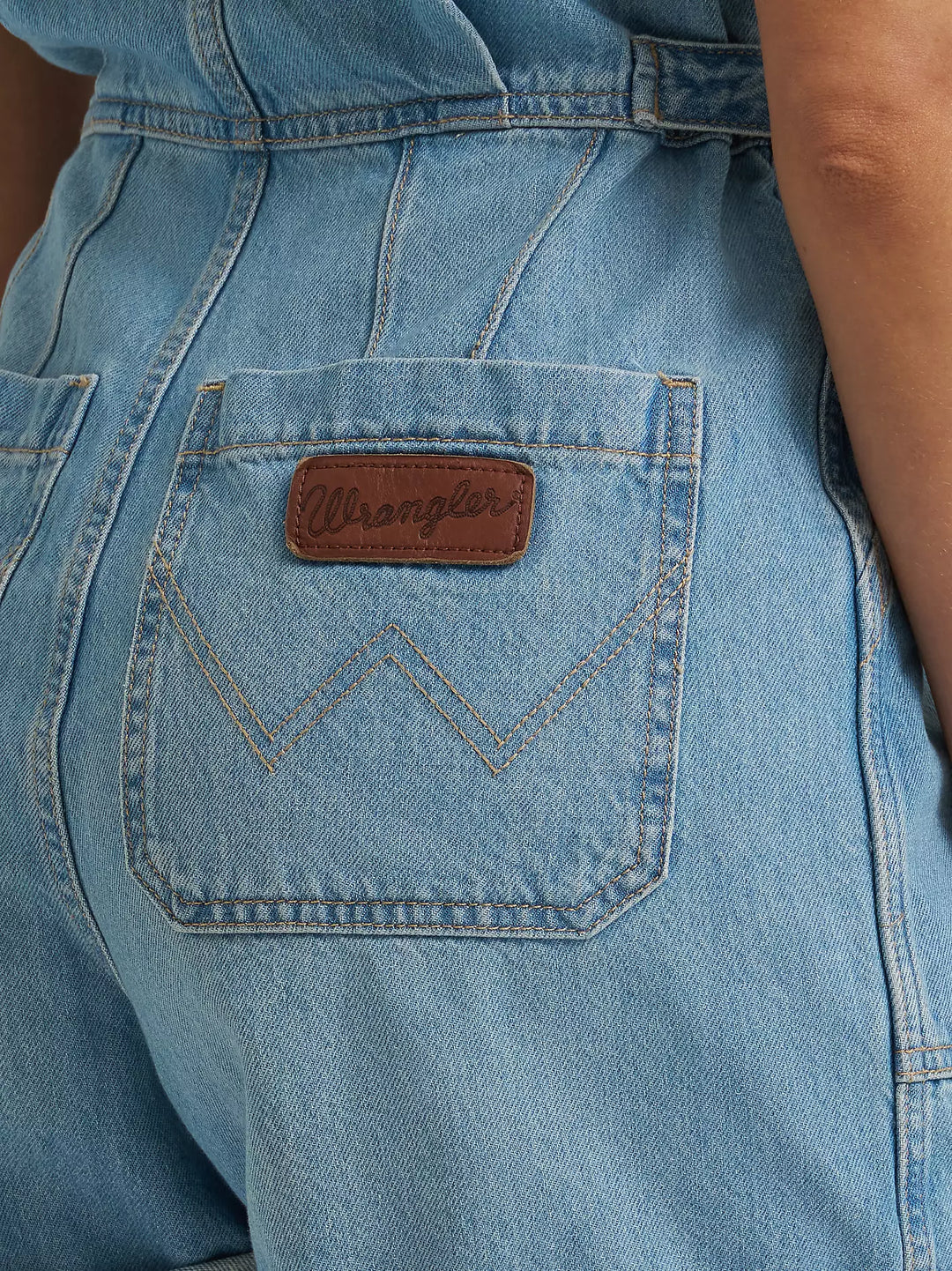 Wrangler - Womens Denim Snap Romper