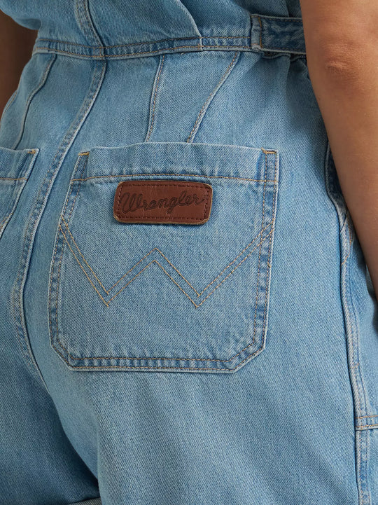 Wrangler - Womens Denim Snap Romper
