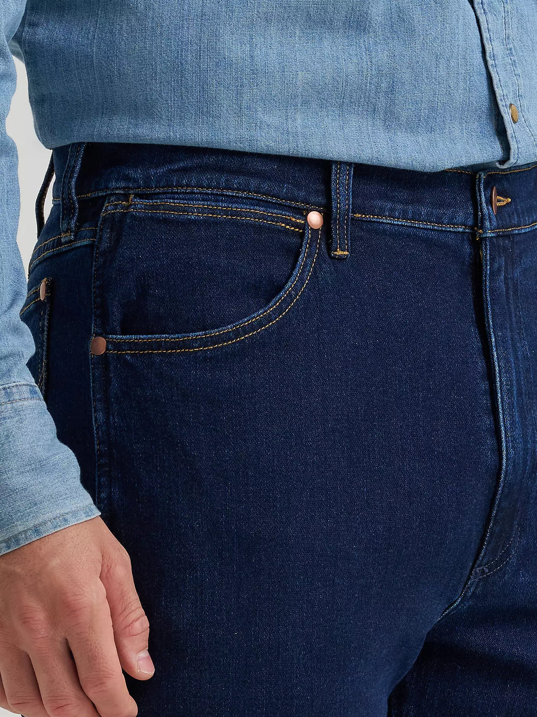 Wrangler - Mens Toughlite Cowboy Cut Original Fit Jeans