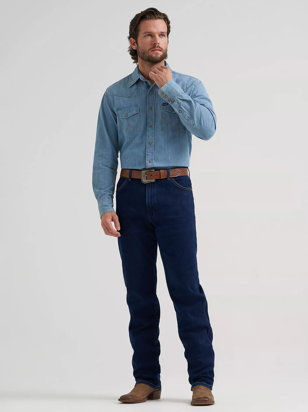 Wrangler - Mens Toughlite Cowboy Cut Original Fit Jeans