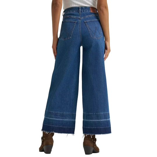 Wrangler - Womens Bespoke Wide Leg Crop Jeans
