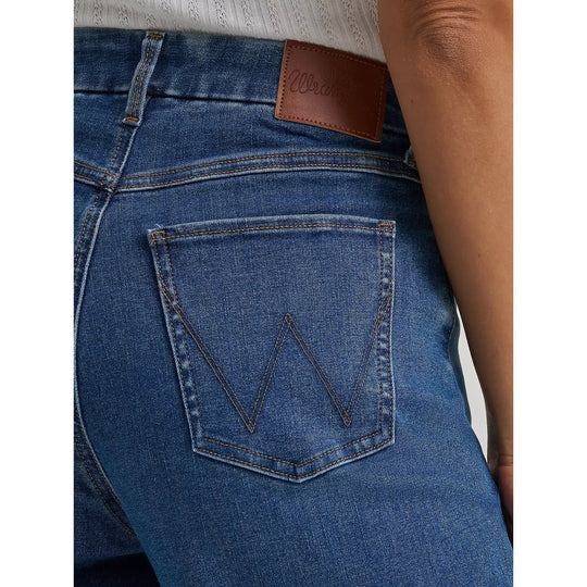 Wrangler - Womens Bespoke Wide Leg Crop Jeans