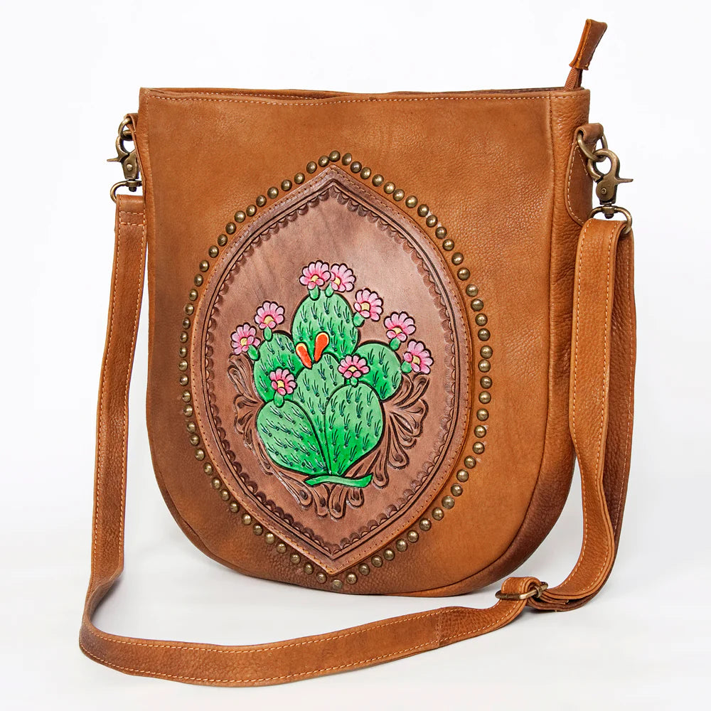 American Darling - Leather Cactus Handbag