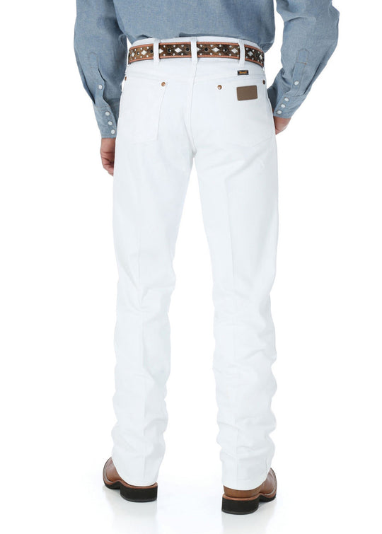 Wrangler - Mens Cowboy Cut Original White Jean