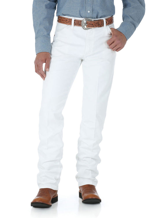 Wrangler - Mens Cowboy Cut Original White Jean