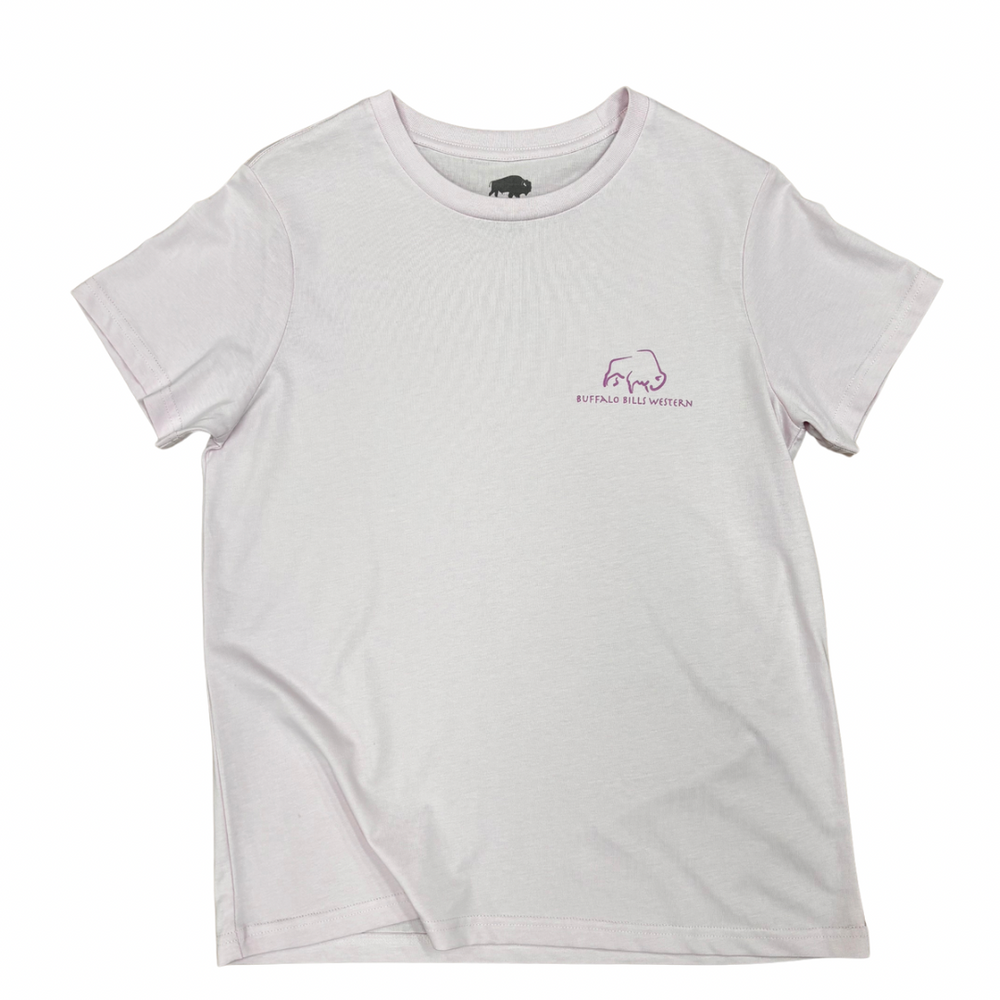 BBWS - Womens Orchid Buff Ringer Tee