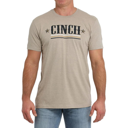 Cinch - Mens Cream Texas Star Tee