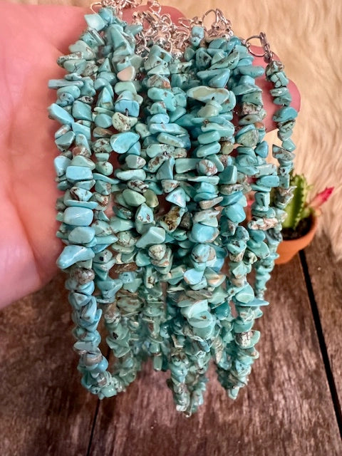 Buffalo Belle - Hattie Turquoise Choker