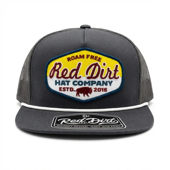 Red Dirt - Grey Old Timer Cap