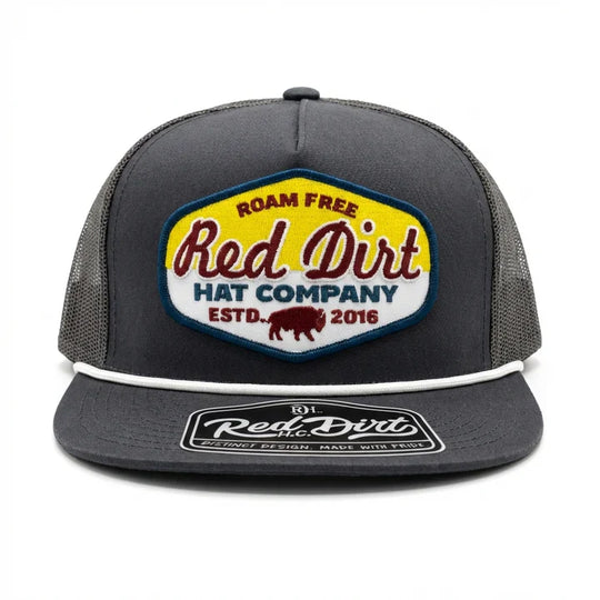 Red Dirt - Grey Old Timer Cap