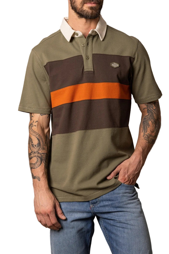 Kimes Ranch - Men's 1874 Polo Army Green