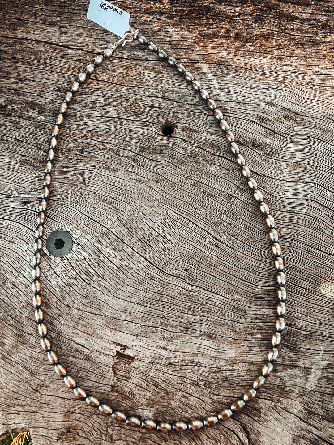 Buffalo Belle - Rose Sterling Silver Navajo Pearl Necklace