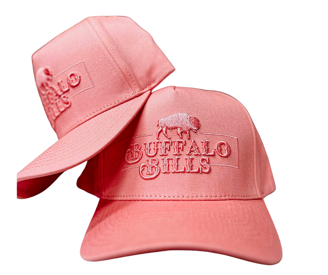 BBWS - Light Pink QLD Logo Full Fabric Cap