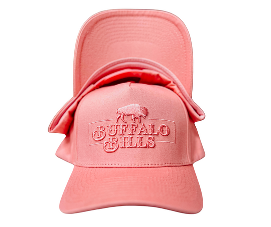 BBWS - Light Pink QLD Logo Full Fabric Cap