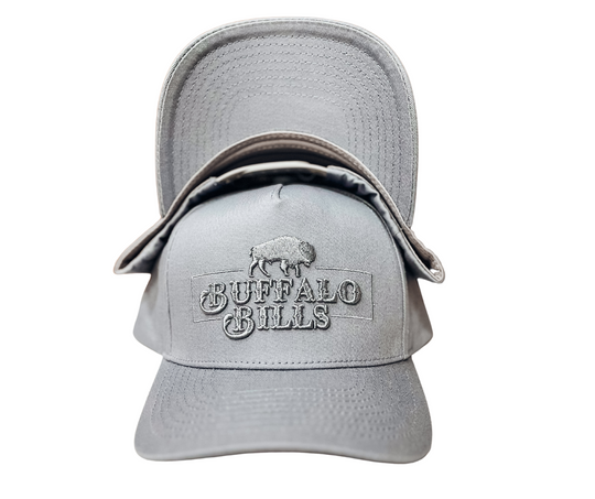 BBWS - Light Grey QLD Logo Full Fabric Cap