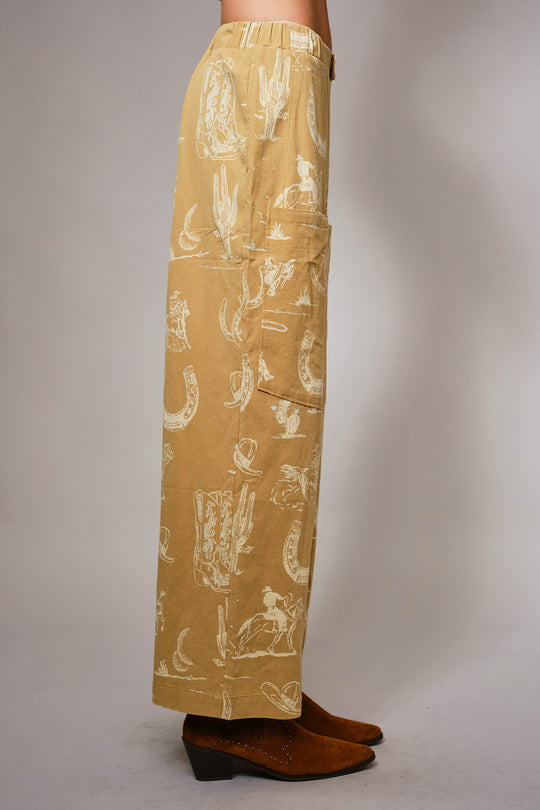 Buffalo Belle - Womens Sherri Western Wide Leg Pants