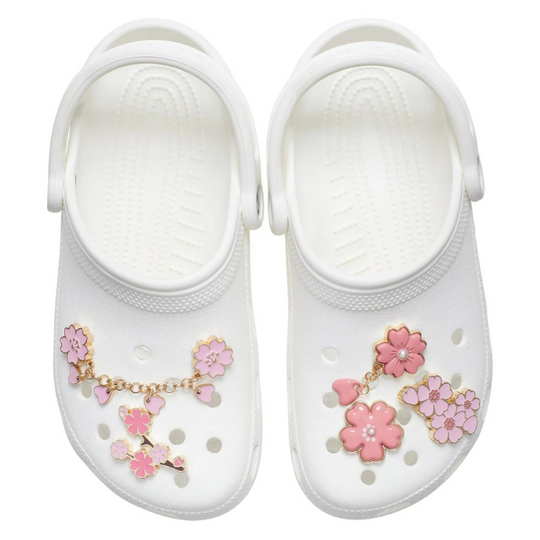 Crocs -5 Pack Blooming Cherry Blossum Jibbitz