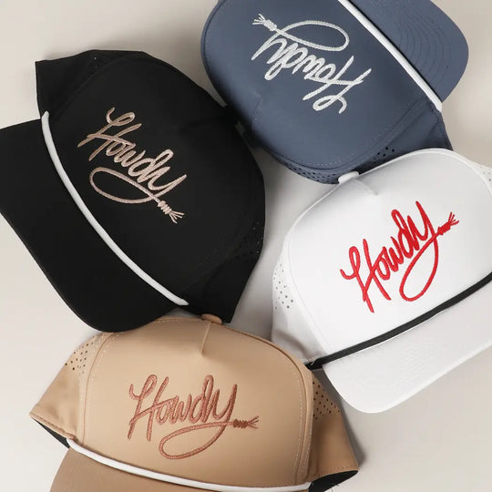 Buffalo Belle - Black/ Beige Howdy Cap
