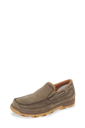 Twisted X - Mens Brown Cell Stretch Mocs