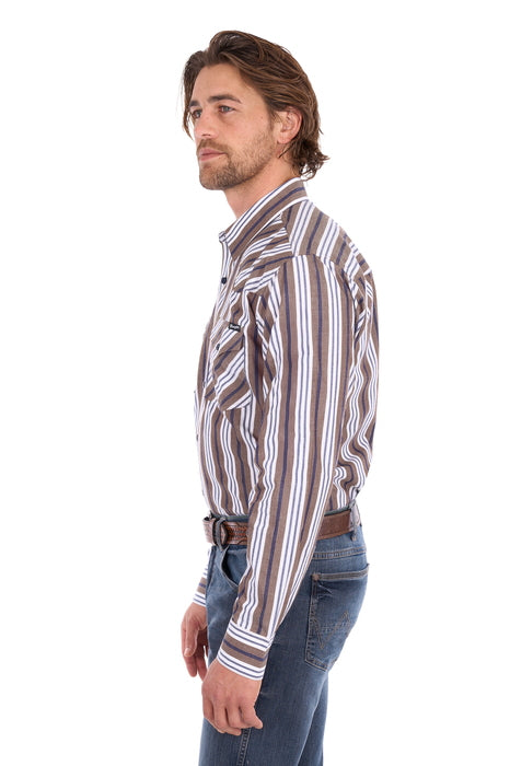 Wrangler - Mens Eli Long Sleeve Shirt