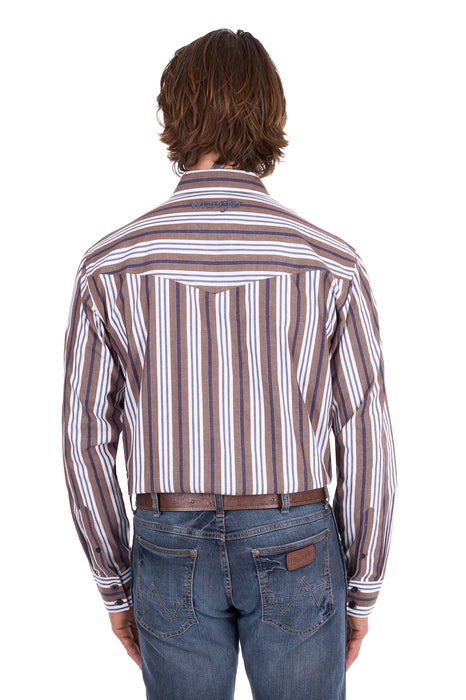 Wrangler - Mens Eli Long Sleeve Shirt