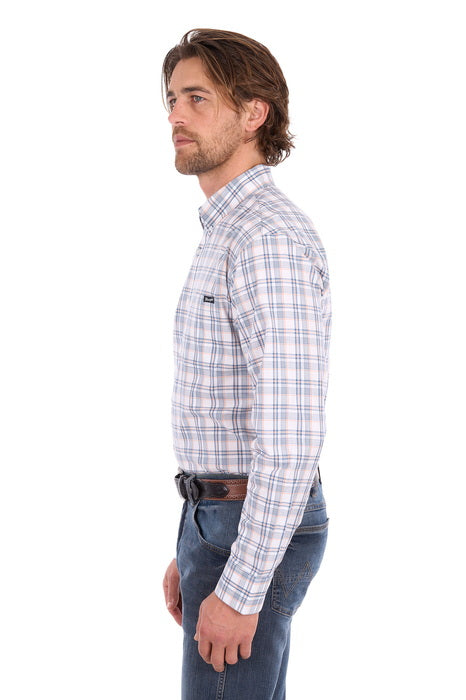 Wrangler - Mens Ben 1PKT Long Sleeve Shirt