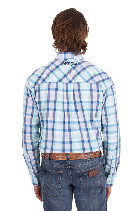 Wrangler - Mens Dale 1PKT Long Sleeve Shirt