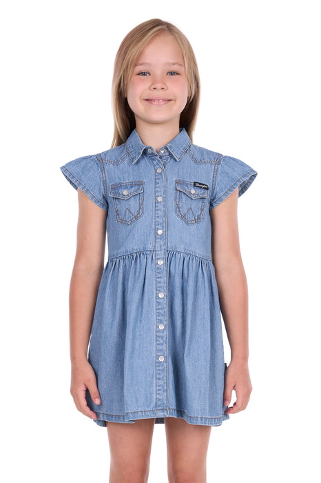 Wrangler - Girls Poppy Denim Dress