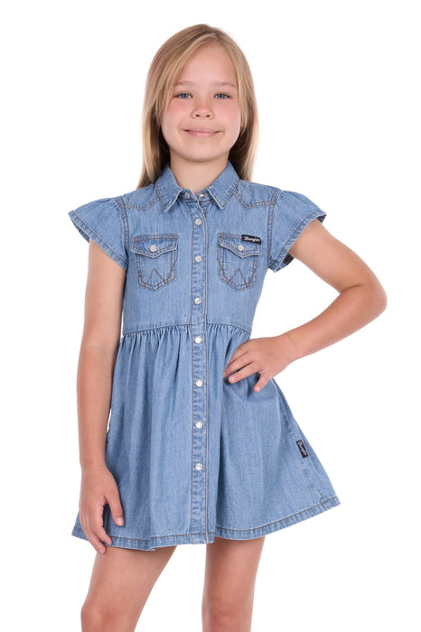 Wrangler - Girls Poppy Denim Dress