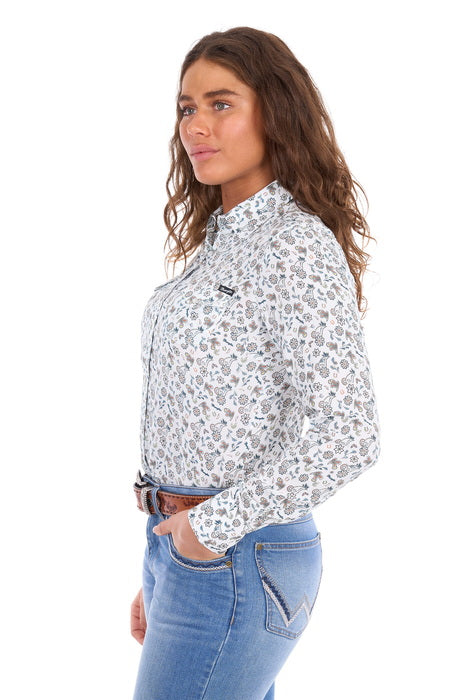 Wrangler - Womens Elena Long Sleeve Shirt