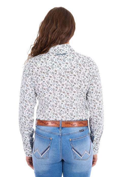 Wrangler - Womens Elena Long Sleeve Shirt