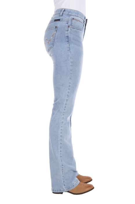 Wrangler - Womens Verity Boot Cut Willow Jeans