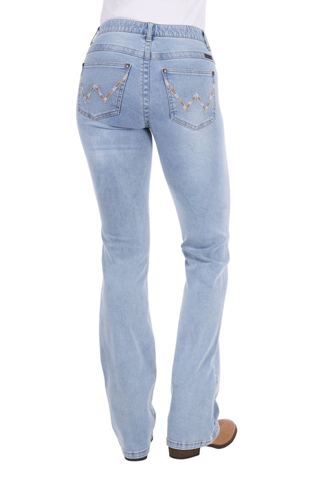 Wrangler - Womens Verity Boot Cut Willow Jeans