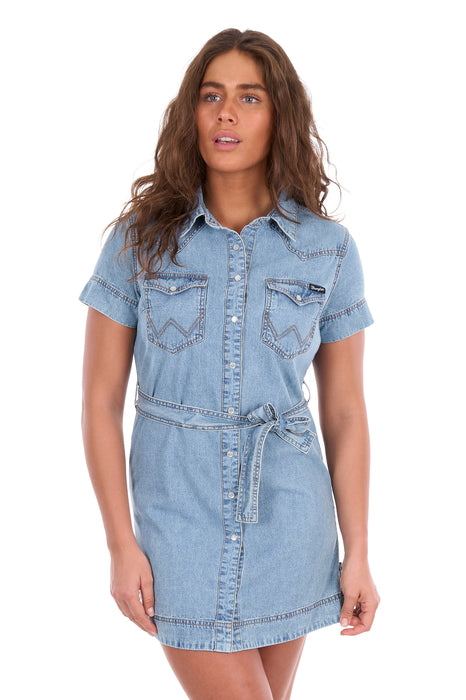 Wrangler - Womens Marla Short Sleeve Dress