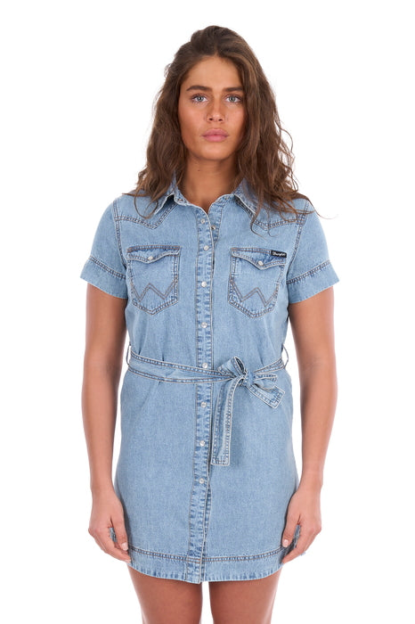 Wrangler - Womens Marla Short Sleeve Dress