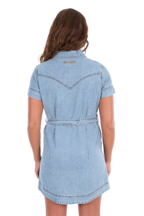 Wrangler - Womens Marla Short Sleeve Dress