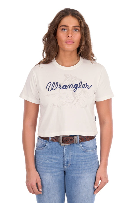 Wrangler - Womens Cindy Cropped Tee