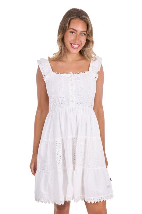 Pure Western - Womens Alison White Dress