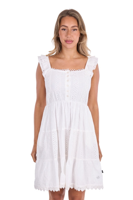 Pure Western - Womens Alison White Dress